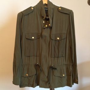 Club Monaco 100% silk jacket
